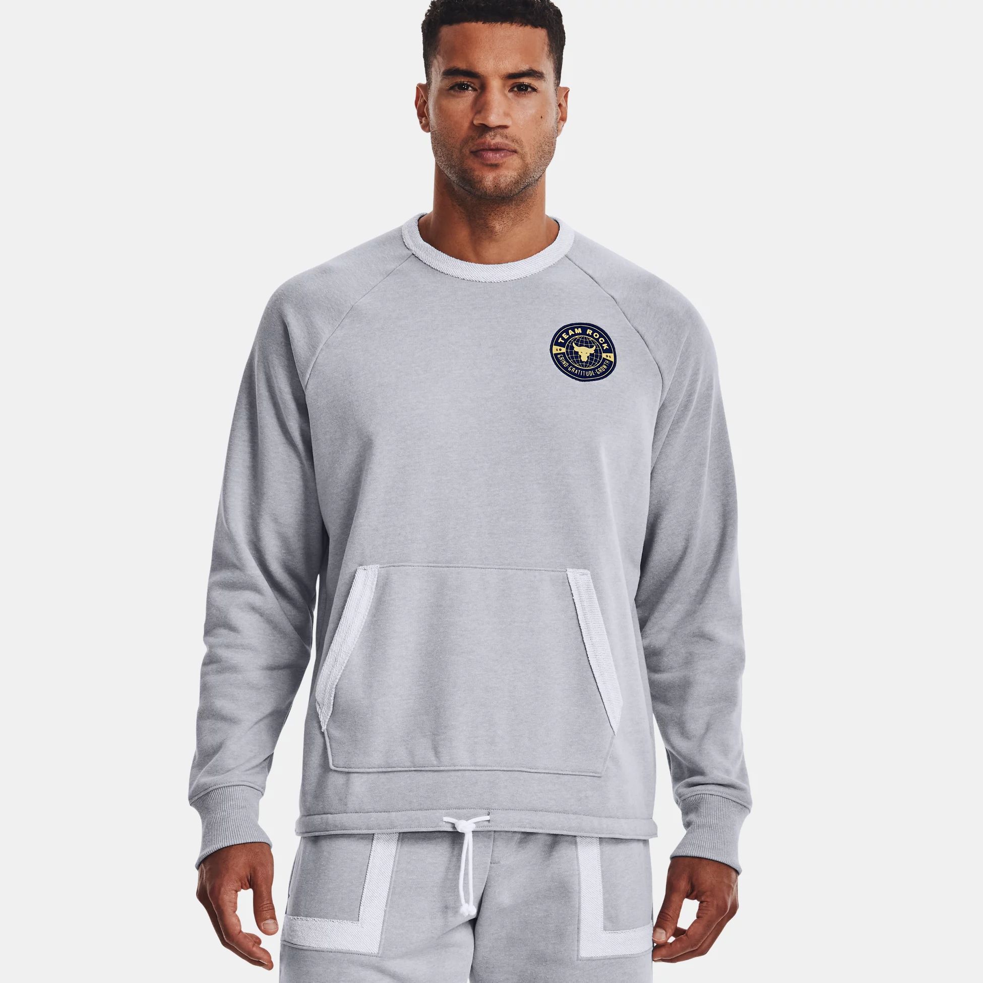 Bluze -  under armour Project Rock Heavyweight Terry Crew